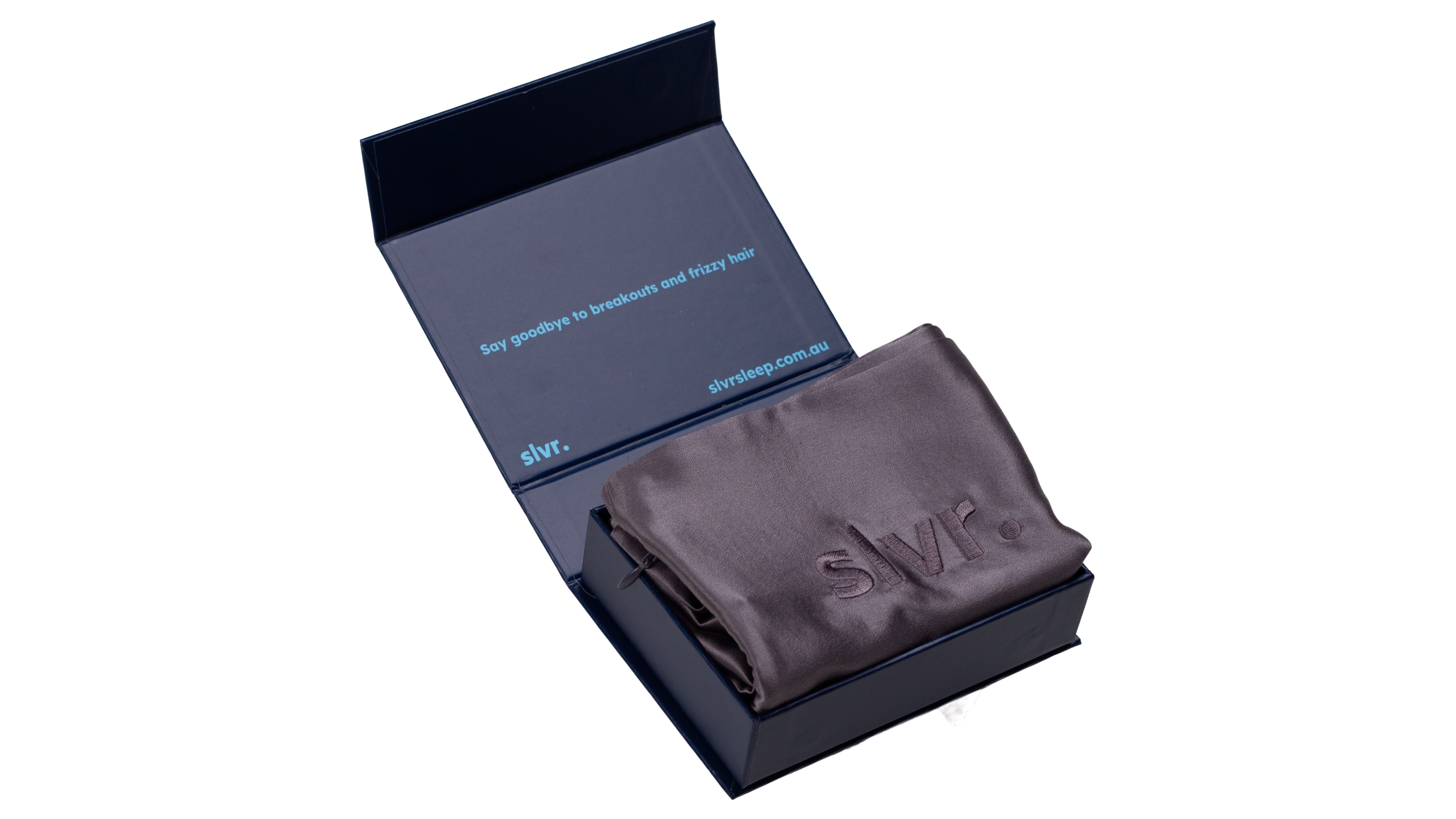 slvr. AntiAcne Silk Pillowcase slvrsleep